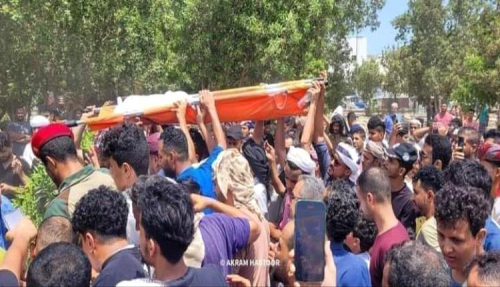 تشييع الطفلة حنين