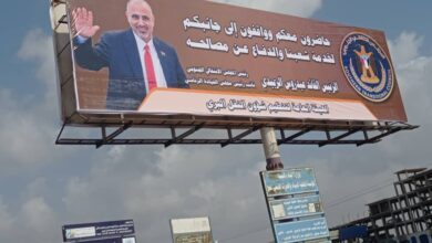 الزبيدي في شوارع لحج